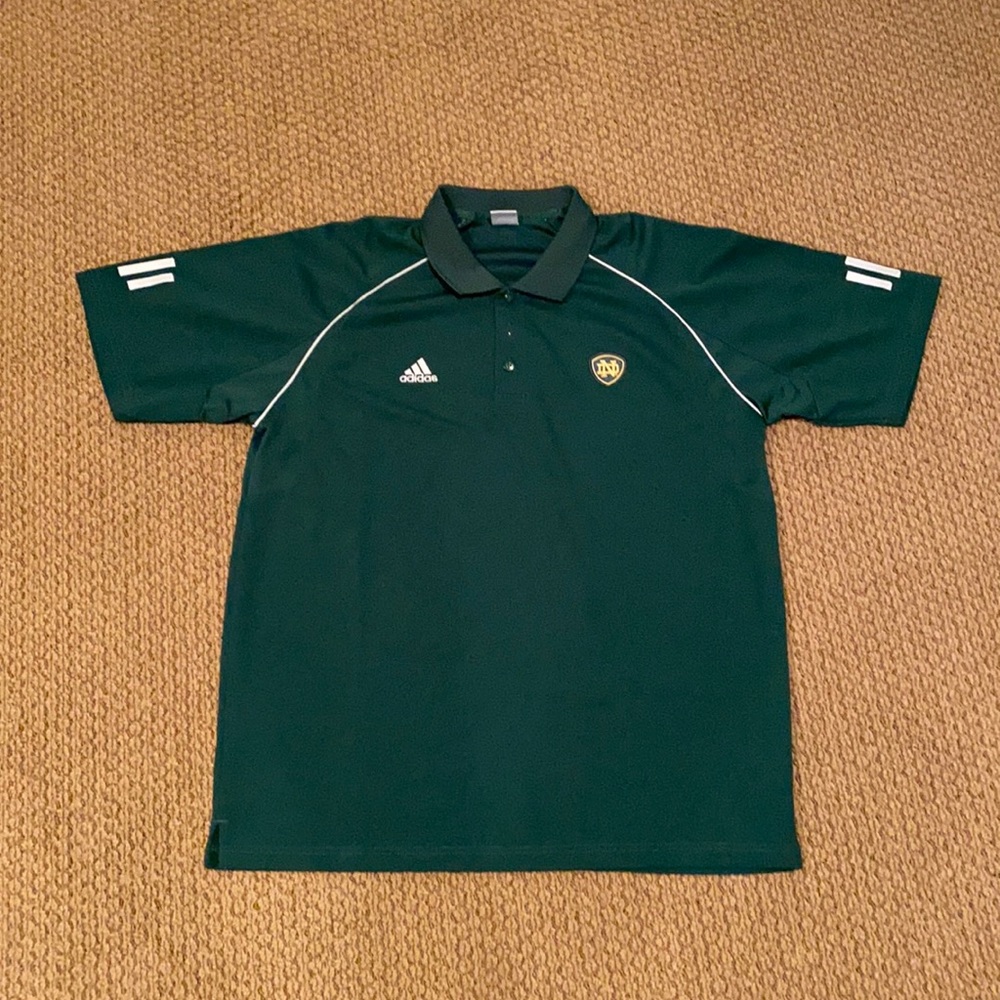 Men’s Adidas Notre Dame Polo Shirt